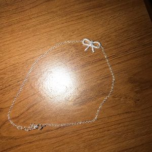 cute bow anklet